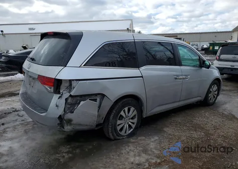2015 Honda Odyssey Ex from USA, damaged, VIN 5FNRL5H41FB108060